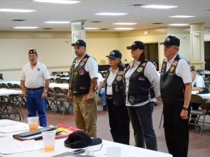Rider Officers being sworn in for the 2015-2016 term